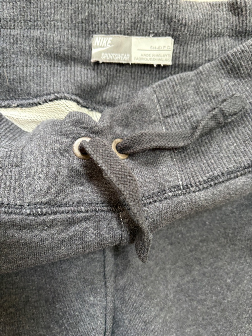 Nike Gray Heather Drawstring Sweatpants